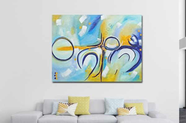 Great unique piece of art - Abstract 1347